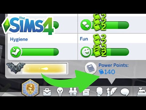 How To Get Vampire Power Points (Cheat) - The Sims 4
