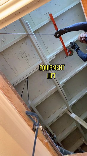 Supco ATP1 Attic Pro Utility Lift for HVAC System Installation