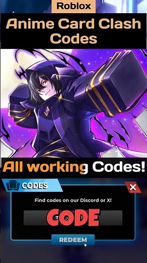 New codes! New Anime Card Clash Codes - Roblox Codes for Anime Card Clash