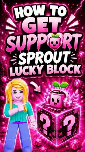 [Garden Tower Defense] - How to get Support Sprout Lucky Block