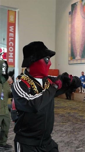 Hip-Hop Deadpool Dances at Rose City Comic Con 2025