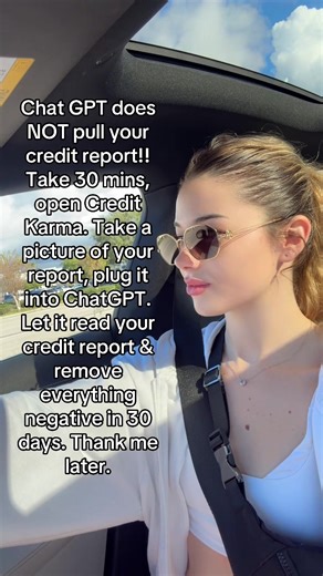 ChatGPT Script ⬇️ Please write me a dispute letter addressed to Experian , Transunion, and Equifax to remove all negative information from my credit report. Use relevant FCRA law codes and Metro2 guidelines. [insert your credit report screenshot] Comment “help” to get help fixing your credit @Credit Restoration #creditrestoration #creditcards #creditscore #chatgpt #fintok