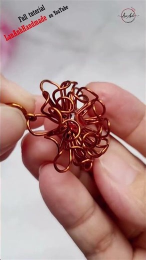 Chrysanthemum - Free tutorial video link above the title #shortsvideo #diy