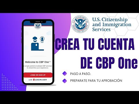 Como crear CUENTA DE CBP One PASO a PASO.😁