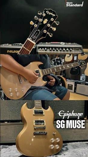 Epiphone SG Muse (15,3OO฿) → SG คลาสสิกที่เติมความทันสมัยเข้าไป เสียงหนา อุ่น Sustainดี ตัดคอยล์ได้