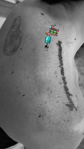 Not finished… but you’re going to want to see part 2 👀🔥 I’ve been doing a lot of coverups lately, so if you have something you want covered, send me a DM with what you have and the idea you want to turn it into. Let’s make it work 🖤💉 | Amber Lin Wells