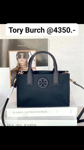 Tory Burch @4350 Tory burch Ella Mini Tote Bag ขนาด: ส 12 ย 18 ซม ของใหม่ค่ะ ใครทันรับไป ราคานี้มี 1 ใบเท่านั้น เพื่อป้องกันมิจฉาชีพ สนใจรบกวน กด link นี้ค่ะ M.me/cabincrewdepartmentstore | Cabincrew Departmentstore