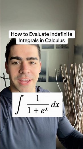 Solving this indefinite integral in under 50 seconds using u-sub and partial fraction decomposition