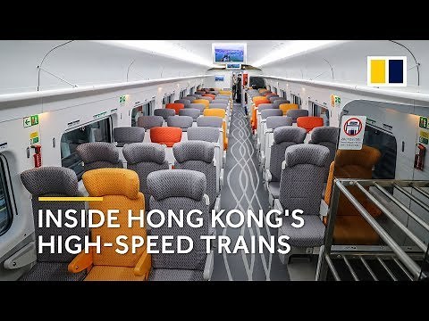 Inside Hong Kong's high-speed trains