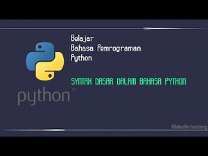 [DP-03] Syntax Dasar Bahasa Python