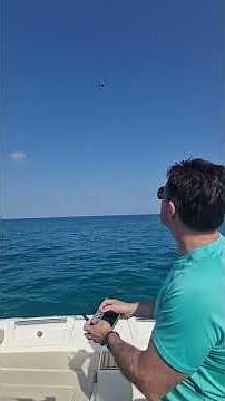 How to safely take off and land a drone from a boat
