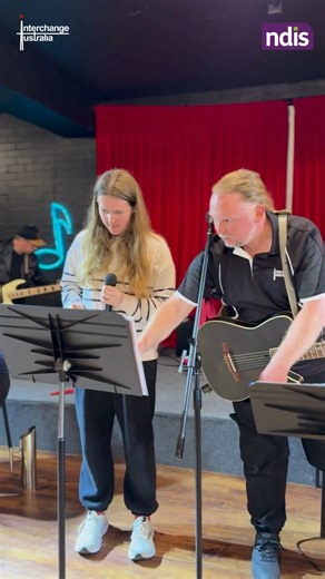 🎶 Interchange Australia’s Band Program 🎶 Our NDIS Band Program is truly one-of-a-kind in the Southern Highlands! Coordinated by Timothy Dickson, an experienced and talented musician and teacher, the program offers valuable opportunities to develop musical skills in a supportive, inclusive, and beginner-friendly environment. Whether you know someone who may be interested, or you yourself dream of learning an instrument, finding your voice through singing, or working behind the scenes with sound