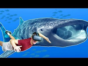 SWIMMING WITH A GIANT WHALE SHARK IN VR UNDERWATER ENCOUNTER! - Operation Apex HTC VIVE Gameplay