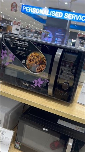 Haier 30L Convection Microwave Oven — ₹17,190 🔥🍕✨