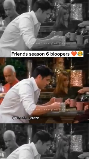 Friends craze on Instagram: "Friends season 6 bloopers 🤣🤣❤️"