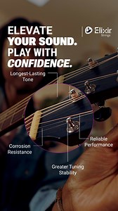 6.5K views | Once you play Elixir® Strings, there’s no going back—comfort, tone, and reliability in every pack. | Elixir Strings | Facebook