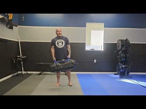 Sandbag Lateral Bent Over Row