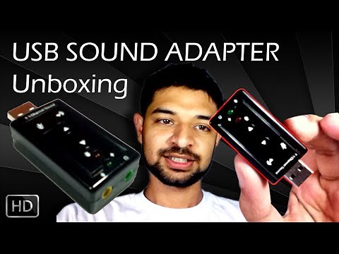 USB Sound Adapter Unboxing | Virtual 7.1 Channel Audio