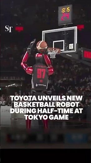 Toyota unveils basketball-shooting humanoid robot equipped with AI and vision technology