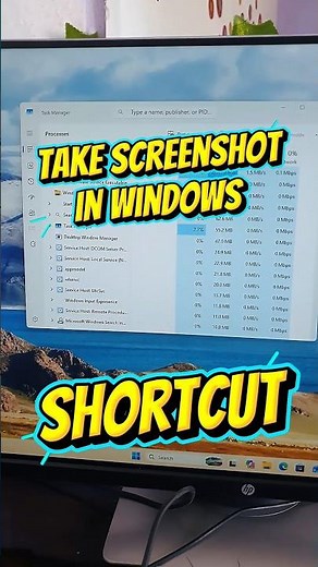 how to take screenshot in Windows