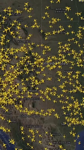 48K views · 294 reactions | Animation shows massive disruption in flights over 10-hr time frame due to Microsoft outage | New York Post Video | Facebook