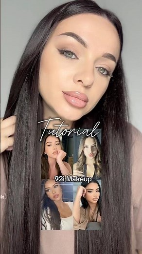 92i макияж пошагово. ❤️ 92I makeup tutorial. #makeup #макияжтуториал #92i
