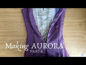 Inserting a Zipper into a Corset Dress | Making Midnight Masquerade Aurora - Part 6