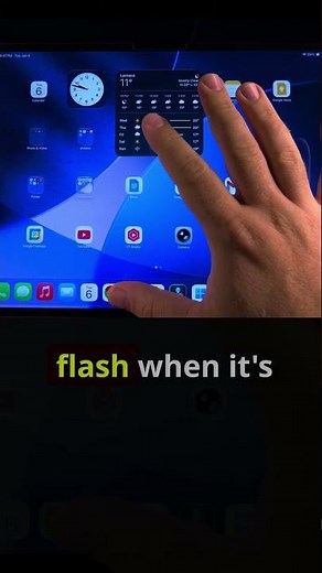 iPad Pro M5 How to Enable Flash for Alerts and Notifications Part 1