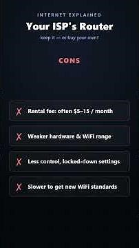 Should You Keep Your ISP's Router or Buy Your Own? (Honest Pros & Cons)