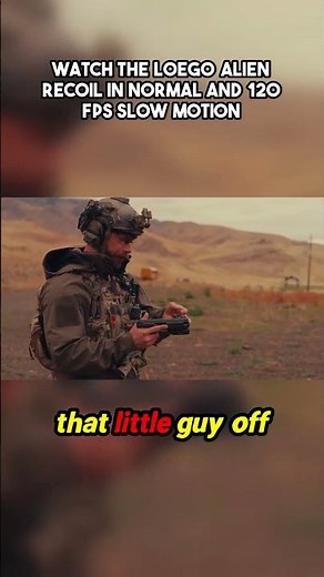 Unleashing the Alien: Recoil Test In Slow Motion!