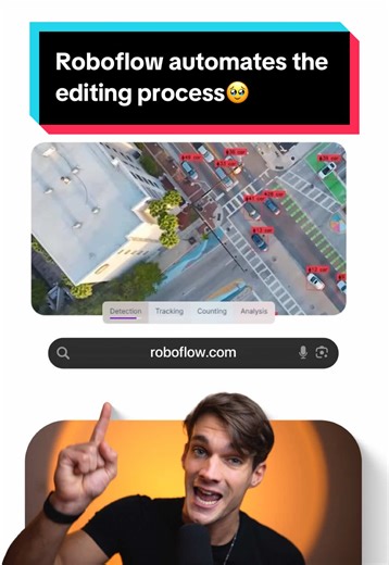 The end of video Editors?😱 @Roboflow’s new computer vision tools can scan hours of footage, track people/objects, and auto-select the best clips. Save 800 hours of review work #ComputerVision #AIAutomation #VideoEditing