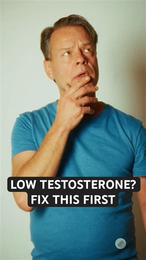 Low Testosterone? It’s Probably This Fix It First