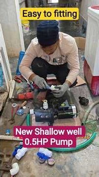 Kirloskar LIFTER 75 ! 0.5 HP SHALLOW WELL PUMP Easy to fitting Kirloskar pump unboxing #pump #viral