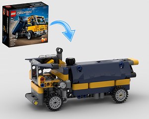 LEGO MOC-145025 Fuel Truck 42147 Alternative. (Technic 2023)