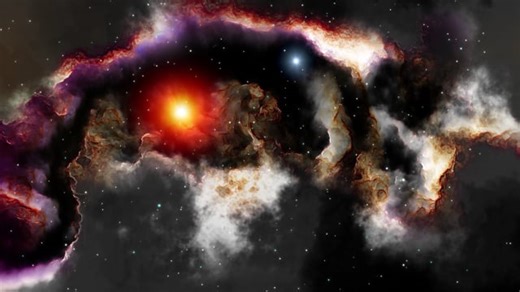 Training Star, Nebula Celestial, Cosmos. Free Stock Video