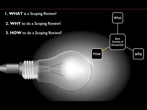 Tips & Tricks on Writing a Scoping Review Paper