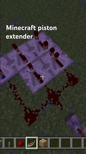 Minecraft piston extender