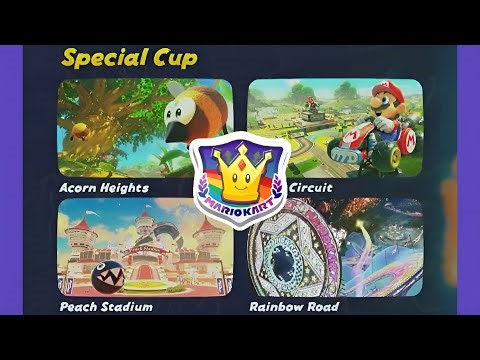 Special Cup - Mario Kart World [Full Gameplay] (All 4 Tracks, 150cc Grand Prix)