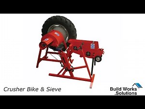 Manual Stone Crusher & Sieve - Build Works Solutions