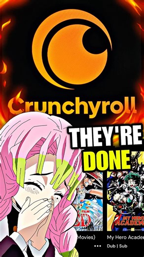 crunchyroll might be dying… 💔