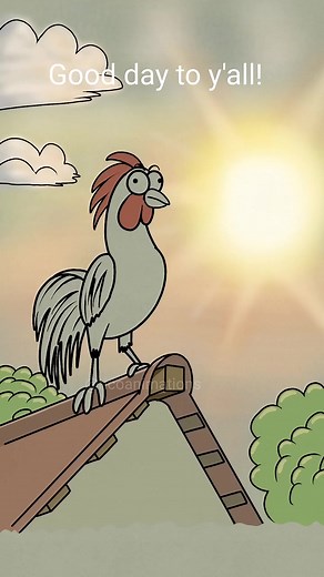 A good day to y'all#motiongraphic, #animationartist, #cartoon, #animationvideo, #animationdesign, #2danimation, #animations, #animated, #traditionalanimation, #toonboom, #translation, #cc, #life, #change, #socialpressure, #feelings, #emotions | Rico Animations