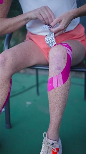 How to KT Tape Your Knee | Kinesiology Tape Knee Support