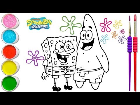 How to Draw SpongeBob and Patrick | Easy Drawing for Kids