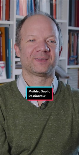 Mathieu Sapin, dessinateur de BD, nous raconte son souhait de mieux faire connaître la politique française et ses institutions à travers son travail ✍️🏛#france #republique #tiktokacademie