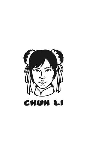 92Logos on Instagram: "Chun-Li 💙 Minimalist Line Art Vector Avatar Illustration | Street Fighter This Chun-Li from Street Fighter is created as a Minimalist Line Art Vector Avatar Illustration. My process is simple and focused: I start with clean minimalist line work, refine the final shapes once the line art is complete, and then add solid colours only. No gradients. No unnecessary effects. Elegant form, strong presence, clean vector finish. Created in Adobe Illustrator 🎨 #ChunLi #StreetFight