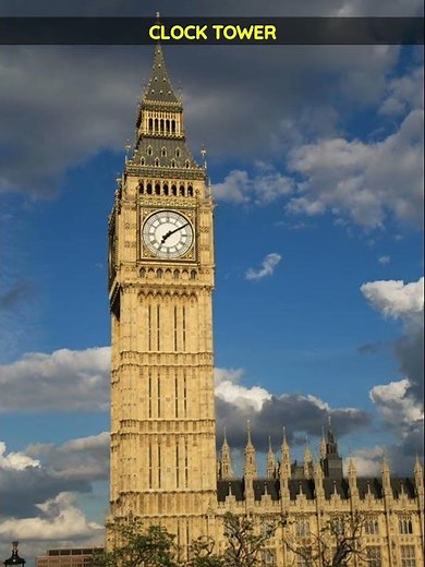 Things that are bigger than you think Part- 22 Clock tower compared to humans #shorts #viralvideos #