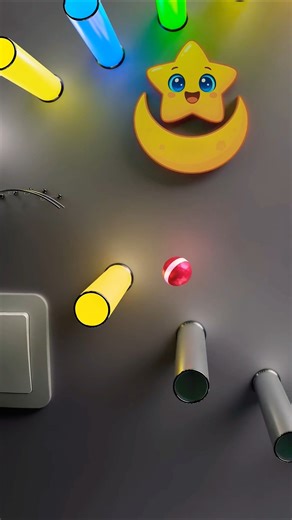 twinkle twinkle little blinking star moon 🌙⭐ | Marble Music ASMR #musicmarble #asmr #shorts