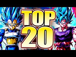 (DB Legends) TOP 20 BEST CHARACTERS IN DRAGON BALL LEGENDS PVP LIST WILL SHOCK YOU!