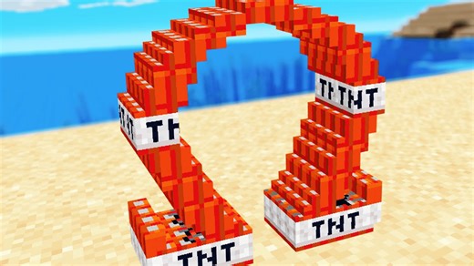 Omega TNT ignites epic destruction in Minecraft worlds