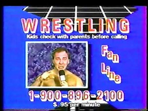 AWA Wrestling Fan Line Commercial (1990)
